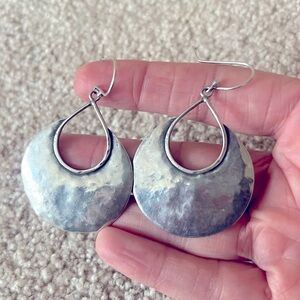 Silpada crescent drop sterling silver 925 earrings